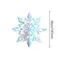 thumbnail image 3 of 12/6pcs Winter Christmas Snowflake Decorations, 3D Snowflakes Hanging Decorations for Christmas Garland Winter Holiday Home Birthday Party Decor, 3 of 7