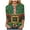 Green, variant on Christmas Womens Tops Womens 3/4 Sleeve Crew Neck Christmas T-Shirts Merry Christmas Leopard Plaid Tree Graphic Tee Tops Wine,XL