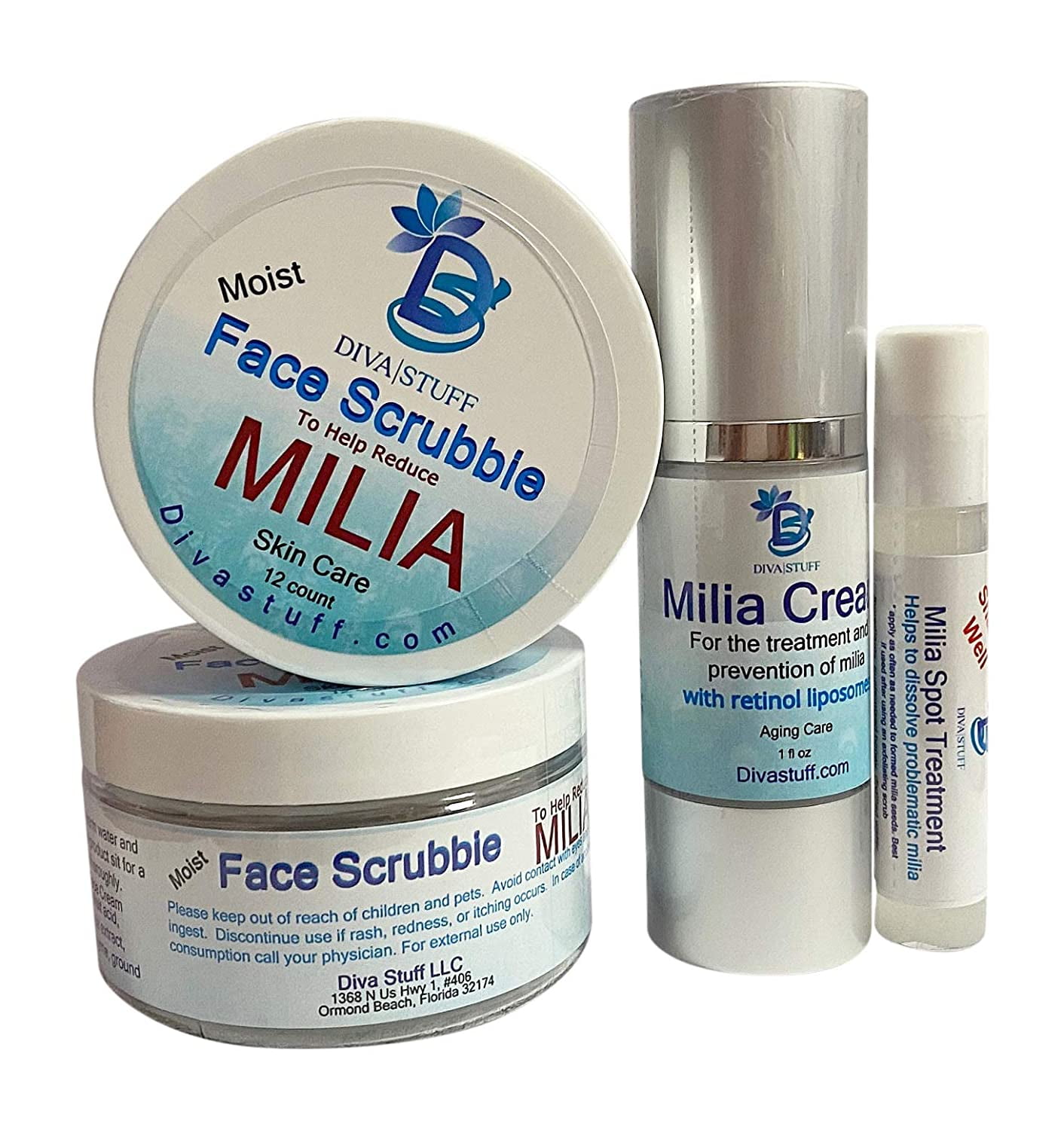 milia and self treatment and facial
