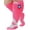 Pink, variant on Plus Size Unisex Compression Stockings 20-30mmHg - Hot Pink, 5X-Large