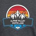 thumbnail image 3 of CafePress - Alpine Valley White Lake Michigan T Shirt - Womens Tri-blend T-Shirt, 3 of 4