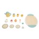 thumbnail image 2 of Juego De Tazas De Té Con Tetera De Madera, Juego De Fiesta De Té De Madera Seguro, Accesorios Simulados Con Tetera, Taza De Té, Postre Para Niños Pequeños, 2 of 7