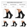thumbnail image 5 of Men's Dress Socks, 6-Pair Classic Men's Formal Socks, Premium Dress Socks For Men for Business, Office & Casual Wear, Breathable Soft Cotton Blend, 5 of 6