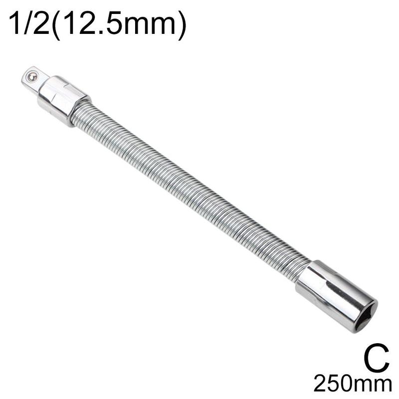 1/4" 3/8" 1/2" Drive Flexible Socket Extension Rod Bar Adapterchet