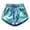 #84Blue, variant on Girls Boys Metallic Shorts Kids Sparkly Dance Outfits Shiny Hot Pants Athletic Shorts