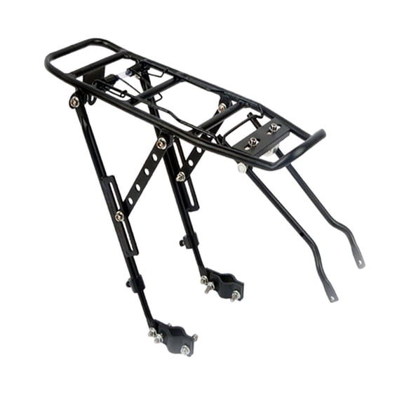 Portabicicletas, soporte de aluminio, portabicicletas resistente, portaequipajes ajustable, portaequipajes, portabicicletas trasero para bicicletas de