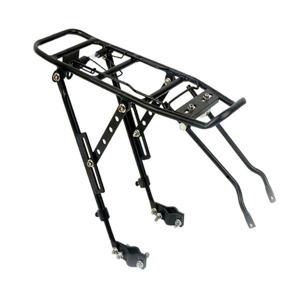Portaequipajes trasero para bicicletas, fácil instalación, soporte para bolsas de alforjas, portaequipajes trasero para bicicletas
