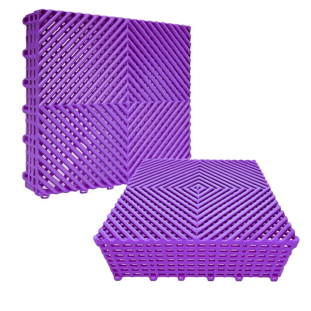 Piso Ensamble Modular 40x40x1.8 cm Capacidad Carga 6 t/m2 Uso Rudo Antideslizante se Coloca Sobre Piso Existente Sin Adhesivos ni Obra Civil, 12 Pzas