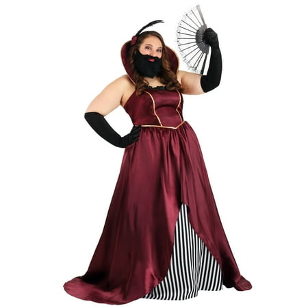 Plus Size Women's Bearded Lady Circus Costume | Walmart Canada