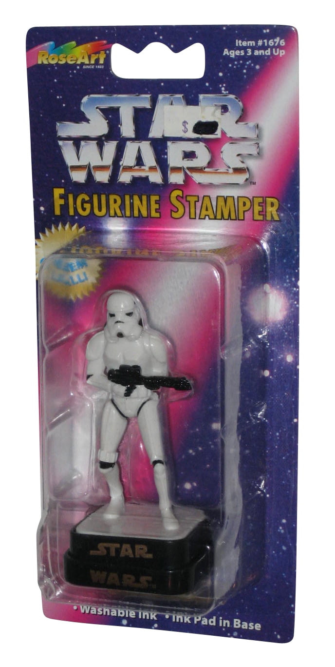 Star Wars Stormtrooper Figurine Stamper RoseArt Stamp Toy - Walmart.com