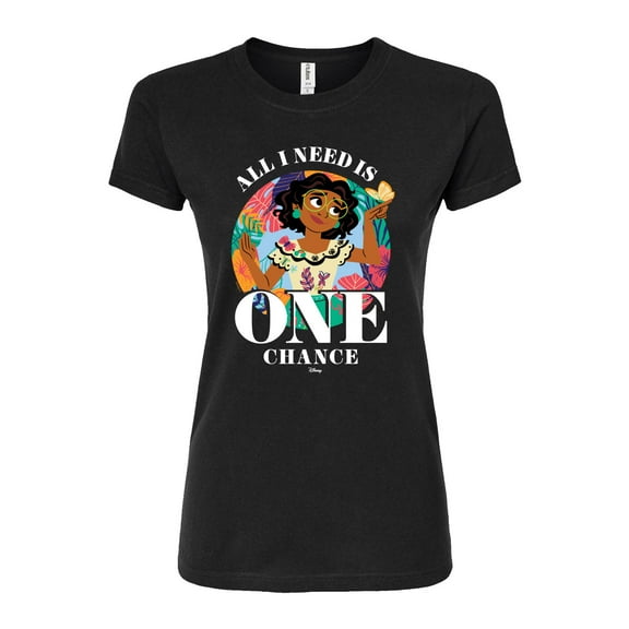 Encanto - All I Need Is One Chance - Juniors Fitted Graphic T-Shirt