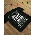 thumbnail image 4 of Tstars Mens Ugly Christmas Sweater Gift for Him Dad Gift Worlds Best Farter I Mean Father Christmas Holiday Shirts Xmas Party Funny Humor Christmas Gifts for Him T Shirt Ugly Xmas Sweater, 4 of 6