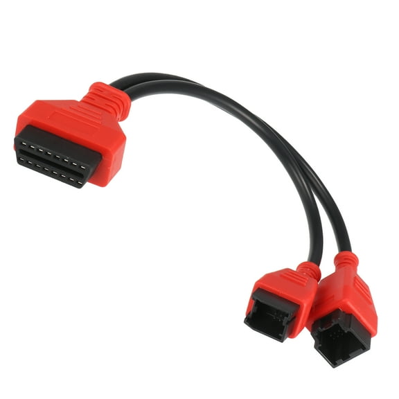 Car Cable Adaptor for Chrysler 12 8 Diagnostics Cable Connector for  Main Test Cable MS908 MS906S 908S