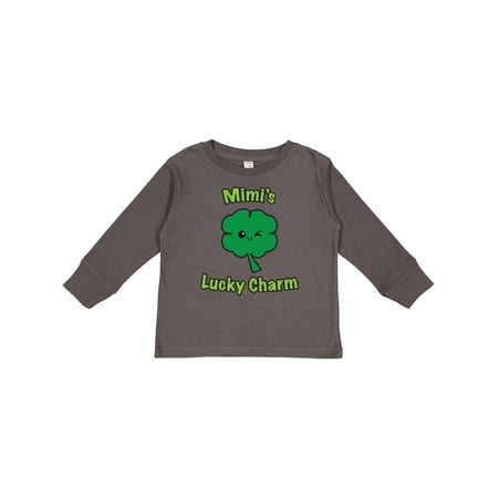 

Inktastic Mimi s Lucky Charm Gift Toddler Boy or Toddler Girl Long Sleeve T-Shirt