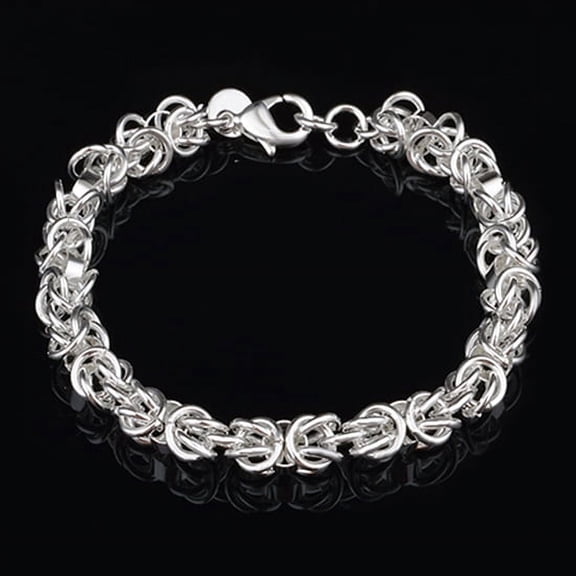 Elegant Delicate Chain Bangle Bracelet for Women