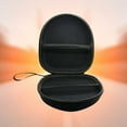 thumbnail image 4 of EeaseMX Estuche rígido portátil, bolsa grande, funda protectora, funda impermeable para auriculares (negro), 4 of 7