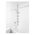 thumbnail image 3 of OXO Good Grips Quick-Extend Aluminum Pole Shower 4-Shelf Bath Caddy, Silver, 3 of 8