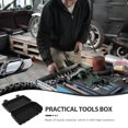 thumbnail image 3 of HONMEET Rigid Tool Box 1Set Shockproof Padded Interior Abs Black for Diy Projects, 3 of 7