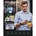 thumbnail image 2 of Smart Watch Fitness Tracker (Answer/Make Call), 24/7 Heart Rate Spo2 Blood Pressure Monitor Sleep Tracker, 114 Sports Modes Pedom, 2 of 7