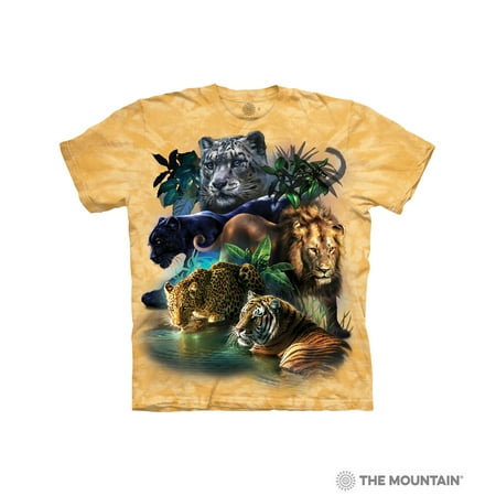 Youth Jungle Moc - The Mountain BIG CATS JUNGLE Youth Unisex T-Shirt