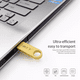 thumbnail image 5 of new TECHKEY usb flash drive 64GB 32GB 16GB 8GB 4GB pen drive pendrive флешка waterproof silver u disk memoria cel usb stick gift, 5 of 5