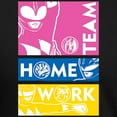 thumbnail image 3 of CafePress - Power Rangers Team Home Work Men's Deluxe T Shirt - Mens Tri-blend T-Shirt, 3 of 4