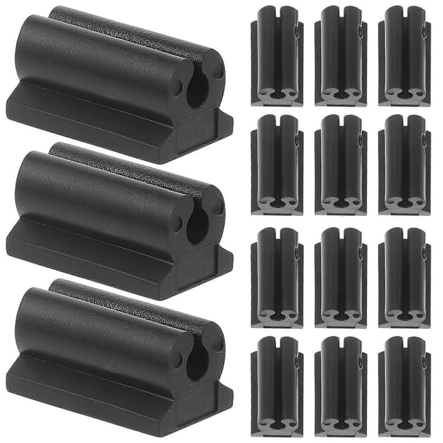 50pcs U Shaped Plastic Chair Leg Protectors, Non Slip Furniture Feet Caps, Easy Installation Tubing Covers for Hardwood Floor Scratch Protection