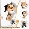 thumbnail image 2 of Creative Photo Cat 3D Wall Stickers Personality Refrigerator Notebook Toilet Stickers, 2 of 7