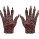 thumbnail image 5 of Halloween Latex Horrible Devil Demon Mask Gloves Scary Cosplay, 5 of 5