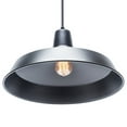 thumbnail image 5 of Globe Electric 1-Light Matte Back Plug-in Pendant Light with Matte Black Shade, 5 of 7