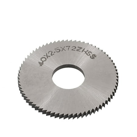 Unique Bargains 40mm Cutting Diameter 2.5mm Thick 72T Saw Milling (Best Saw For Cutting Thick Branches)