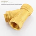 thumbnail image 3 of Forged Brass YStrainer, Brass Filter, DN15/DN20/DN25 Internal Thread YShaped Brass Screen Filter Valve Connection For WaterOil Separation(A), 3 of 5