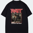 thumbnail image 3 of T-Shirt Black Ratt Invasion Of Your Privacy Album Art Rock Music Band Design For Men Women Casual Wear Concert Outfit, 3 of 4