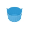 thumbnail image 2 of 1 Pcs Air Fryer Egg Poacher,Silicone Poached Egg Cups,Small Round Ramekins,Non-Stick Silicone Baking Cup,Easy Release Nonstick Bakeware,Non-Stick Air Fryer Accessories,Kitchen Gadgets,D, 2 of 8