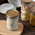 thumbnail image 4 of 6 Sealed Wooden Storage Lids Set,Wooden for Ball,Kerr Jars,Food Grade Material,Airtight Jars 72mm, 4 of 7