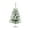 L, variant on L Large Led Flocked Christmas Tree With Hinged Design For Holiday Fun 35.43 Inches Height
