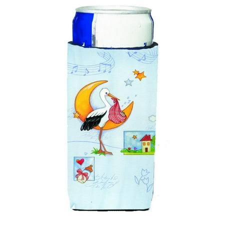 

Carolines Treasures APH1017MUK Expecting Stork bringing Baby Michelob Ultra beverage insulators for slim cans Slim