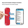 thumbnail image 5 of Bluelans C-1-minitraductor multilingüe de voz portátil, compatible con Bluetooth 5,0, recargable, 5 of 5