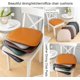thumbnail image 2 of Xiao Hua Cojín para jardín, terraza, hogar, cocina, oficina, grueso y cómodo, 15,74 x 16,92 pulgadas, color beige, 2 of 5