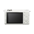 thumbnail image 4 of Sony ZV-E10 Mirrorless Camera (Body Only, White) + 2 Pack SanDisk 64GB Memory Card + Case + Flash + SV Premium Accessory Bundle (International Version), 4 of 5