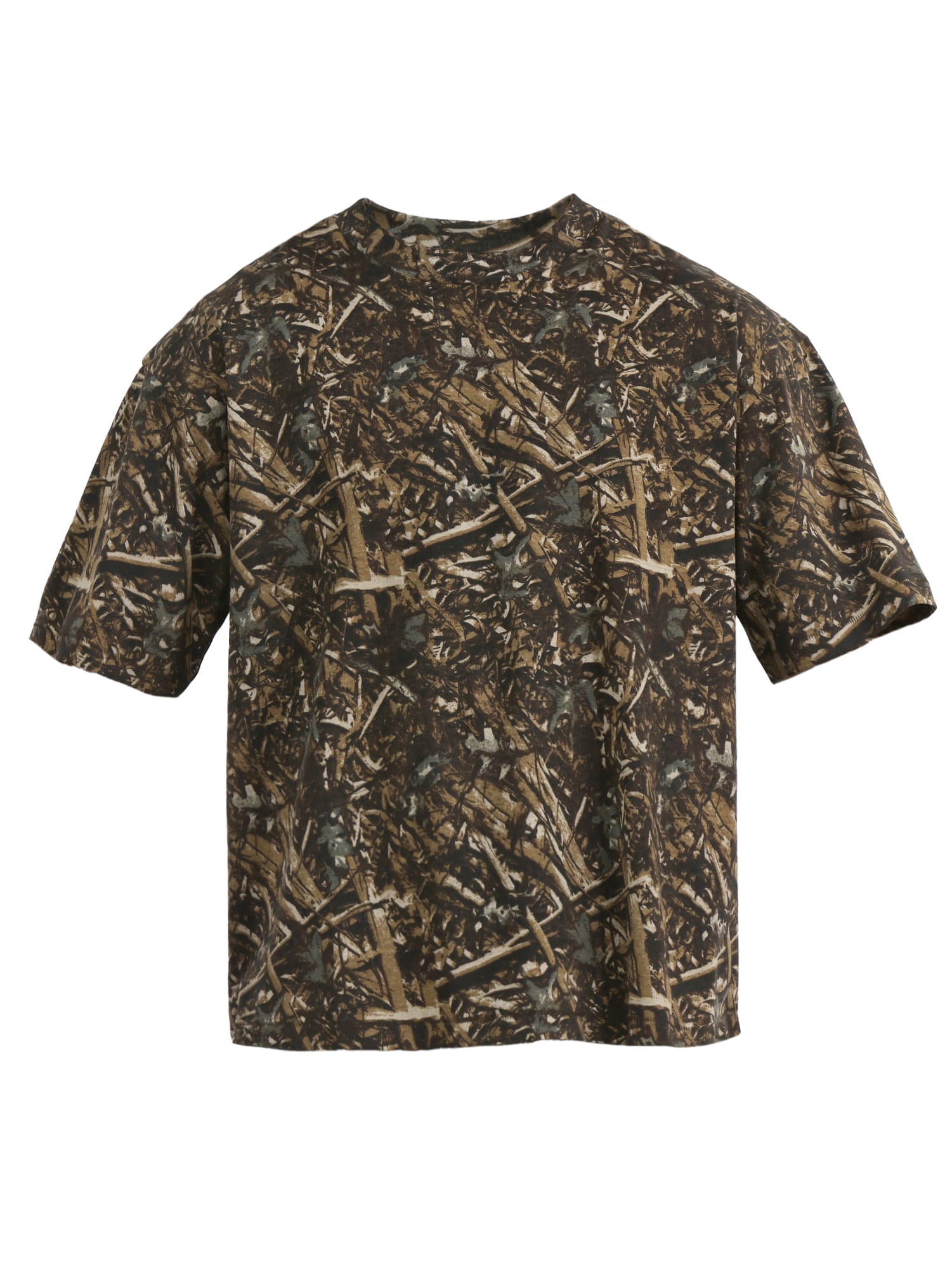 No Boundaries All Gender Cotton Oversize Tee with Short Sleeves, Men's and Big Men's