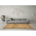 thumbnail image 3 of Ahgly Company Indoor Square Persian Brown Traditional Area Rugs, 5' Square, 3 of 4