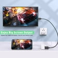 thumbnail image 3 of SURJDE [Apple MFi Certified] Lightning to HDMI Adapter for iPhone to TV, iPhone to HDMI Adapter 1080P Digital AV Adapter Screen Connector Cable with Charging Port for iPhone iPad to HDTV/Proje, 3 of 7