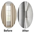 thumbnail image 4 of Cortinas: cierre de cortinas sin daños, contrapesos para mantener las cortinas cerradas, bloqueo de luz, para interior y exterior, dormitorio, cortinas de ducha, 2 unidades, 4 of 7