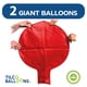 thumbnail image 2 of Pack Globos Gigantes Color Rojo 72 Pulgadas (2pzas), 2 of 3