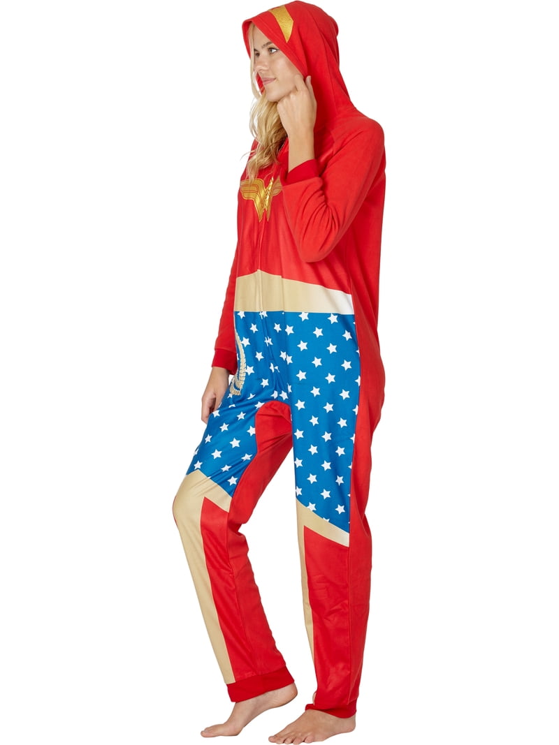 Pyjama Onesie Wonder Woman DC Comics – Taille 10/12, Polaire, Neuf Avec étiquettes