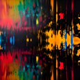 thumbnail image 2 of Abstract Reflections - Abstract Expressionism Canvas Wall Art, 2 of 2