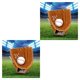 thumbnail image 1 of Naiovety Guante de béisbol Infield Pitcher Guantes de béisbol para principiantes Marrón 10.5 pulgadas 2piezas, 1 of 1