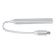 thumbnail image 5 of Tipo C A USB Hub, Plug And Play USB C Hub Rendimiento Estable aleación De Aluminio Plata Para Computadoras Portátiles, 5 of 8