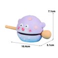 thumbnail image 4 of YAOMOBB Funny Decompression Toy Cute Cartoon Fish Decompression Toy Sound making Percussion Instrument Smooth Edge Desktop Fish Figurine Decor, 4 of 6